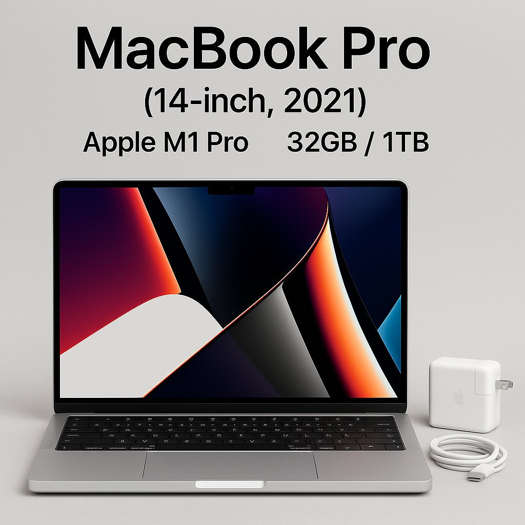 美品MacBook M1 Pro 2021 メモリ32／SSD1TB – ML COMPUTERS