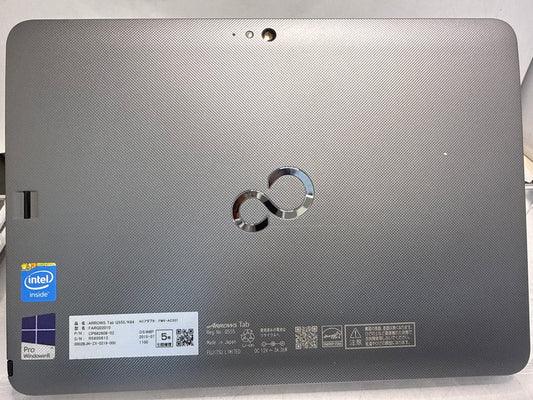 富士通 Arrows Tab Q555/K64 RAM 4/SSD64 WIN10 /Ac有り