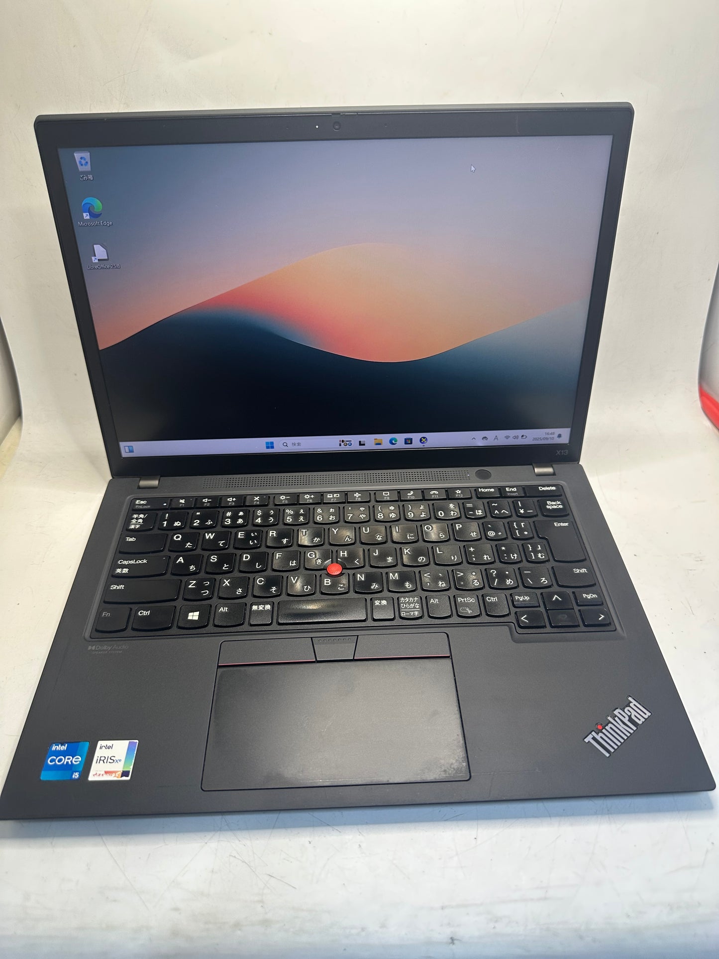 ThinkPad X13 core i5-1135G7 メモリ8GB 256GB  WIN１１