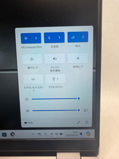 DELL 3510 core i5-10310/16/512 タッチパネル　LTE モデル